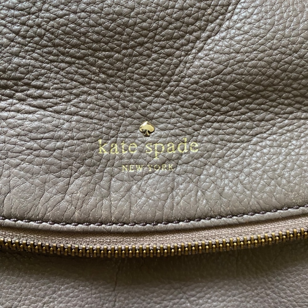 Kate Spade Cobble Hill Crossbody Purse Beige Pebbled Leather - Picture 4 of 6